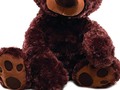 GUND Philbin Large Chocolate Stuffed Teddy Bear As Christmas Gift