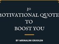 Holiday Gifts For Self-Improvement: 30 Motivational Quotes To Boost You