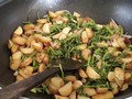 Watercress And Baby Potatoes Stir Fry Recipe - via sunyoananda