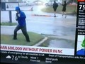 ⚡️ “Unexpected passersby in this anchor's weather coverage had people talking”