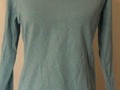Check out ANN TAYLOR LOFT Size Small Womens 218524 Blue Knit V- Neck Blouse Shirt LNC #Blouse via eBay