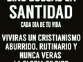 Sino buscas la santidad cada día de tu vida, vivirás un cristianismo aburrido, rutinario y nunca verás la gloria de…
