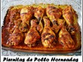 Piernitas de Pollo Horneadas, recetita deliciosa y facilita
