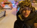 Tremendo: Lali, varada en la nieve