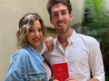 Noelia Marzol y Ramiro Arias pasaron por el registro civil