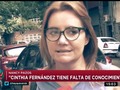 Nancy Pazos destrozó a Cinthia Fernández