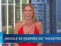 Nicole Neumann se despidió de “Nosotros a la mañana”
