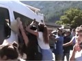 Agreden a la comitiva del Presidente. Video