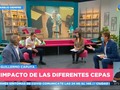 TV. Conductores con barbijos