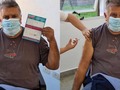 Luis Ventura se vacunó contra el Covid