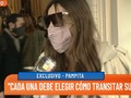 Pampita habló con Intrusos cómo será el parto de su beba