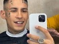 El gesto de L-Gante que se viralizó