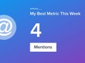 My week on Twitter ๐: 4 Mentions, 32 Favorited, 4 Replies, 1 Retweet, 381 Retweet Reach, 34 Tweets. See yours withโฆ