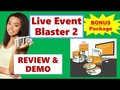 Live Event Blaster 2 Review & Demo - ⚠️WARNING⚠️ DON'T BUY WITHOUT MY 👷HUGE CUSTOM👷 BONUSES!: