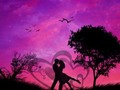 #fliiby Romantic Sunset Art Design