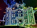 #fliiby Courthouse Photograph ~ Neon Art Edit