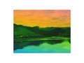 Rainbow Mountains and Coast Water Canada Postcard via zazzle