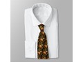 Orange and Black Shooting Lights Digital Art Tie via zazzle #halloween #neckties #fathersdaygifts