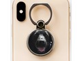 Customizable Cute Black Dog Phone Grip #phonegrips #blackdogs #cute via zazzle