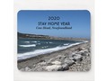2020 Stay Home Year Newfoundland Beach Mouse Pad (Change the words if you like!) #mousepads #customize via zazzle