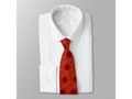 Red Flower Jewels Digital Art Tie via zazzle #redneckties #fathersdaygifts #customneckties