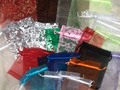 40pc Variety Pack Organza Bags, Mixed Colours, Sizes, and Patterns via Etsy