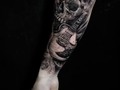 Actualizando el book de esta red social, tatuaje realizado en Bogota #guitartattoo #tattoo #blackandgrey #ink…