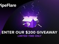 Help me win $300 USD from PipeFlare. You can also earn some free cryptocurrency just for helping me out!
