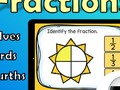 Free Fractions Digital Task Cards at Boom Learning via LearningWR