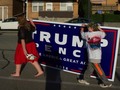 Teens face hate crime charges for burning Trump campaign sign