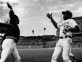 This photo shows the first ever high five — here's the surprising backstory