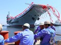 China just launched its first domestically built aircraft carrier