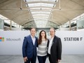 StartUps: Microsoft launches a new AI startup program at Station F in Paris