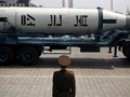 North Korea reportedly seen moving its missiles from development center