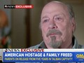 The father of the newly freed American woman held in captivity for 5 years says bringing her to Afghanistan was...