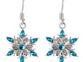 Crystal Snowflake Earrings