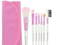 Pink Metallic Make-Up Brush Set