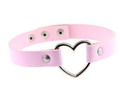 Pink Heart Choker