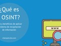 ✅¿Qué es OSINT? ➡️Para qué sirve + Aplicaciones + Fases #osint