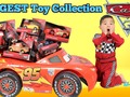 Me ha gustado un vídeo de YouTube ( - BIGGEST Disney Cars 3 Toy Collection Ever Delivered By Lightning