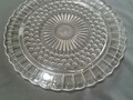 Check out this listing I just added to my #Poshmark closet: Glass raised serving platter. #shopmycloset poshmarkapp