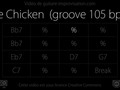 Me gustó un video de YouTube The Chicken : Backing Track (groove 105 bpm)