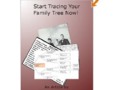 Start Tracing Your Family Tree Now