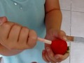 "straw"berry. How to get the top off a strawberry using a straw. #lifehacks #strawberrys…