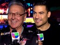Carlos Rivera y Ricardo Montaner en los ensayos de Premio Lo Nuestro. montanertwiter…