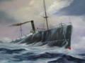 Steamer Dixie (Labor Day Hurricane 1935) #williamtrotter #steamerdixie #artist #painting