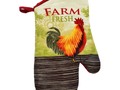 Check out Home Collection Rooster-Themed Cotton Oven Mitts For Cooking (13 inches Long) via eBay
