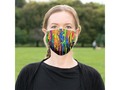 Paint Splash Cloth Face Mask via zazzle