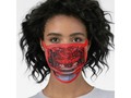 Bleeding Red Face Mask via zazzle