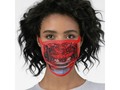 Bleeding Red Face Mask via zazzle